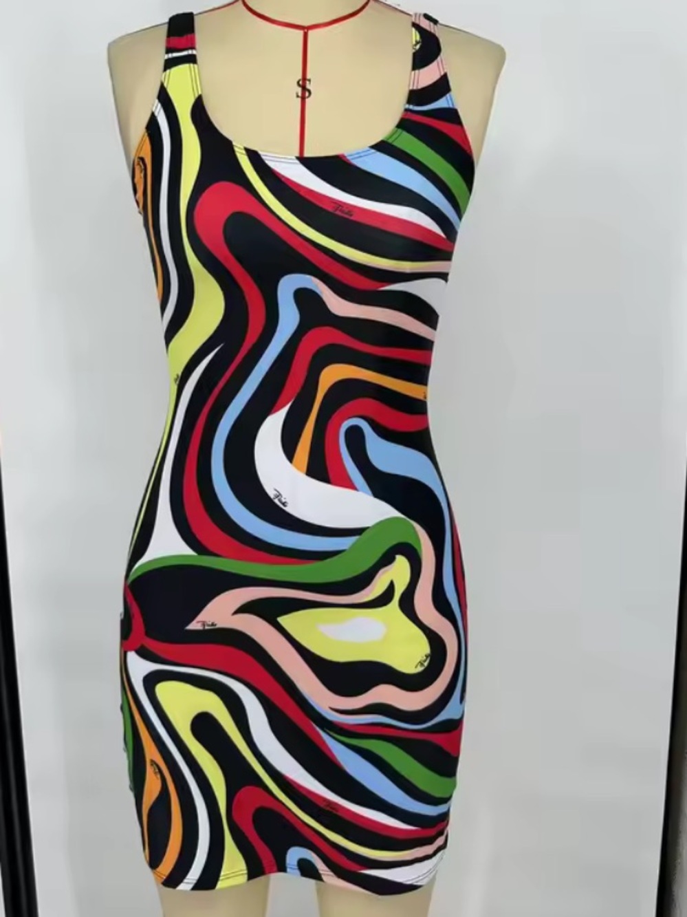 Emilio Pucci Abstract Mini Dress
